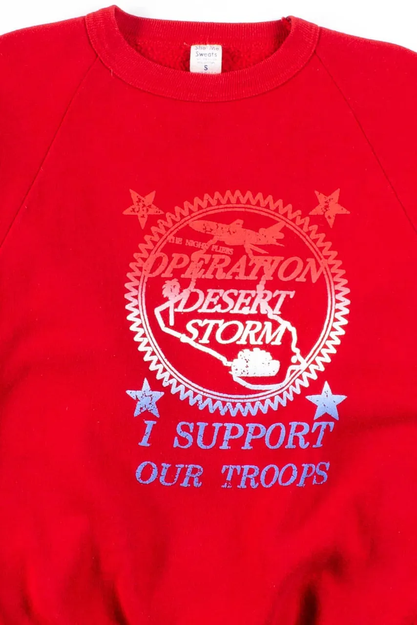 Desert Storm Night Fliers Sweatshirt