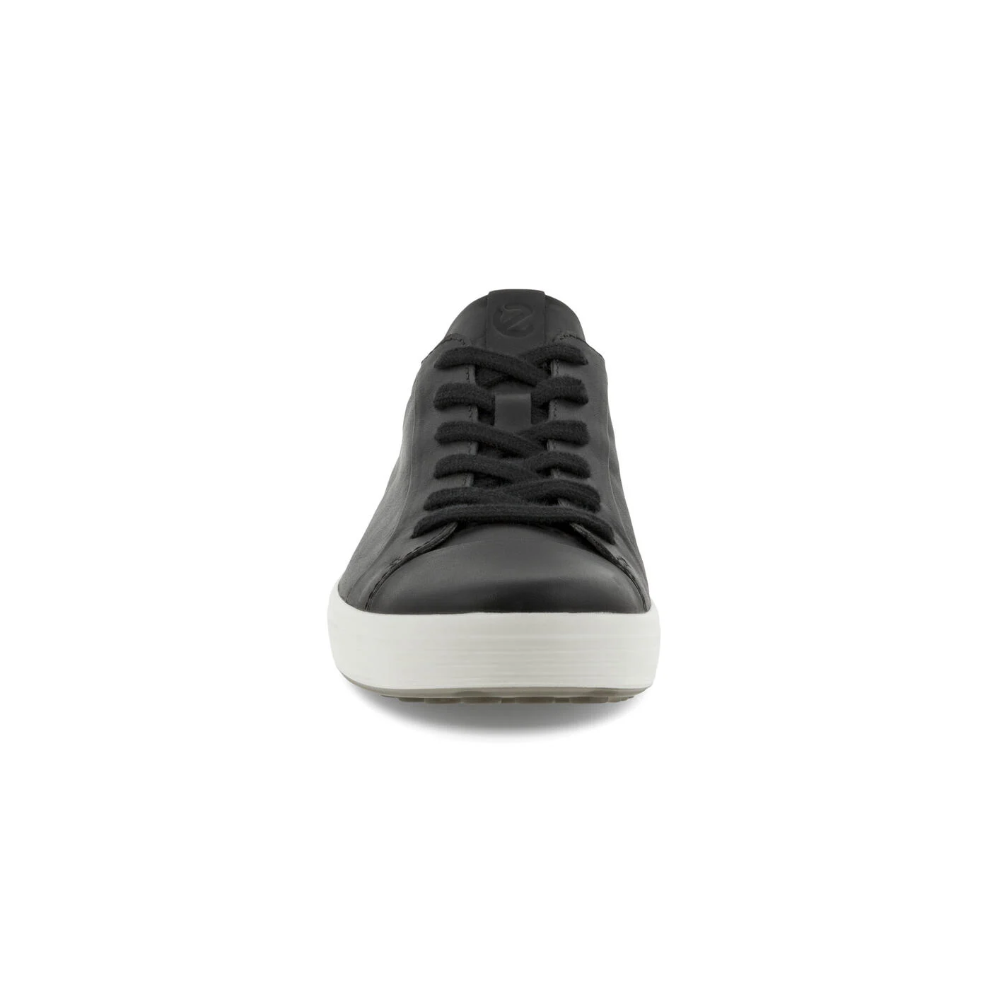 Ecco Mens Soft 7 Lace Up City Sneakers- Black