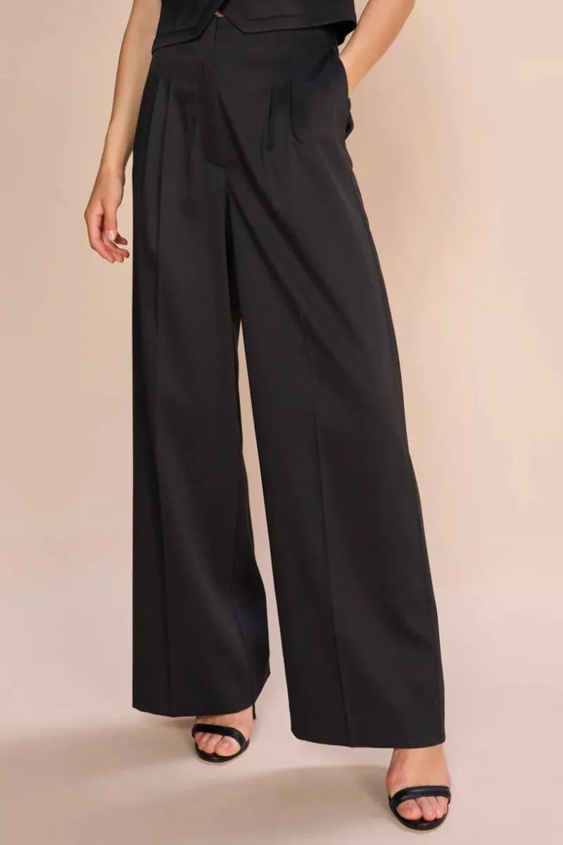 Edna Wimo Pant | Black | Bukser fra Mos Mosh