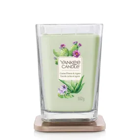 Elevation Large Jar 2-Wick Candle - Cactus Flower & Agave