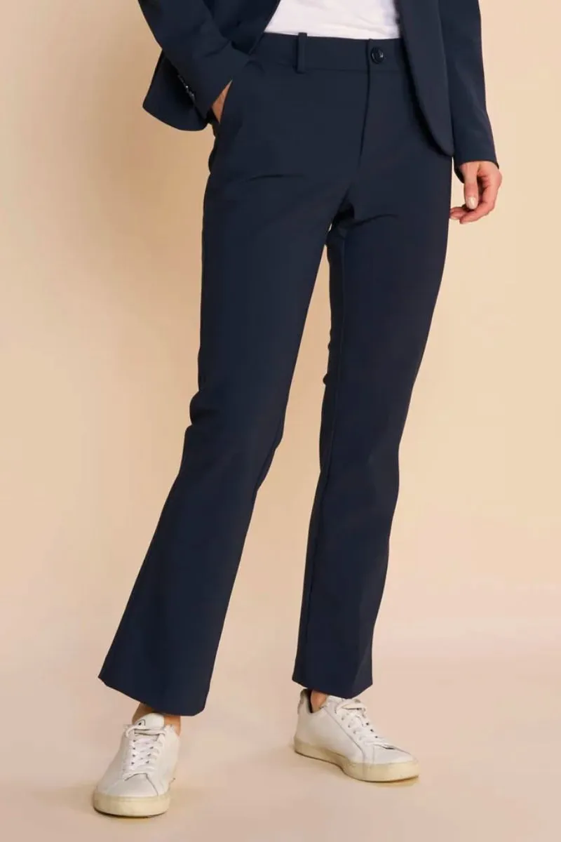 Ellen Izzy Pant | Salute Navy | Bukser fra Mos Mosh