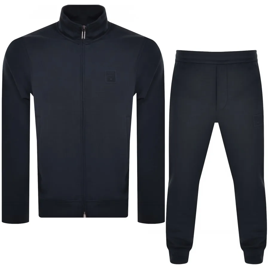 Emporio Armani Full Zip Lounge Set Navy