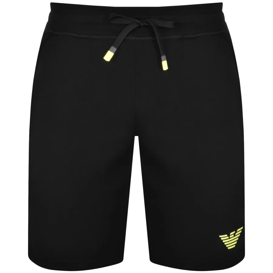 Emporio Armani Lounge Bermuda Shorts Black