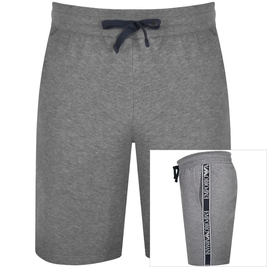 Emporio Armani Lounge Bermuda Shorts Grey