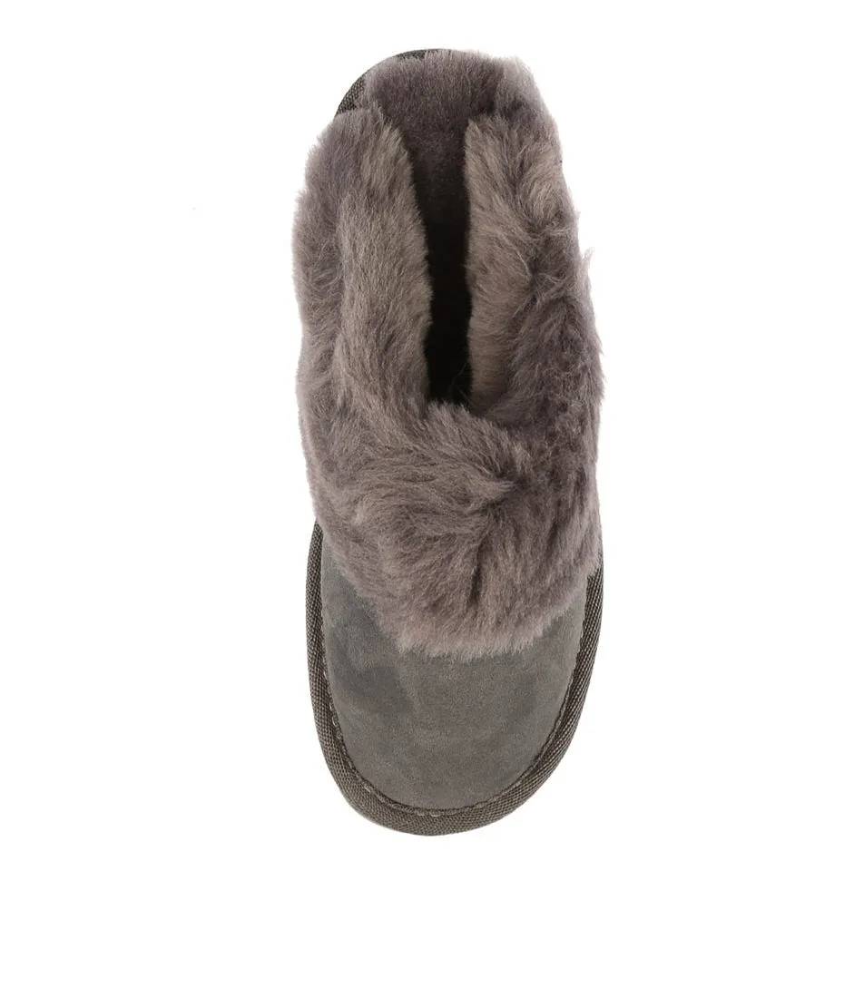 EMU AUSTRALIA Platinum Eden Charcoal Sheepskin