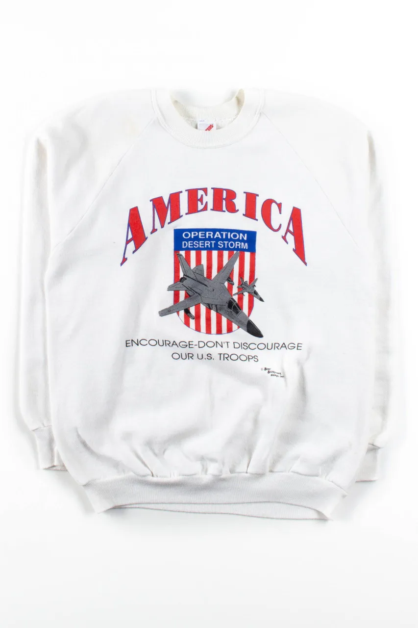 Encourage Operation Desert Storm Sweatshirt