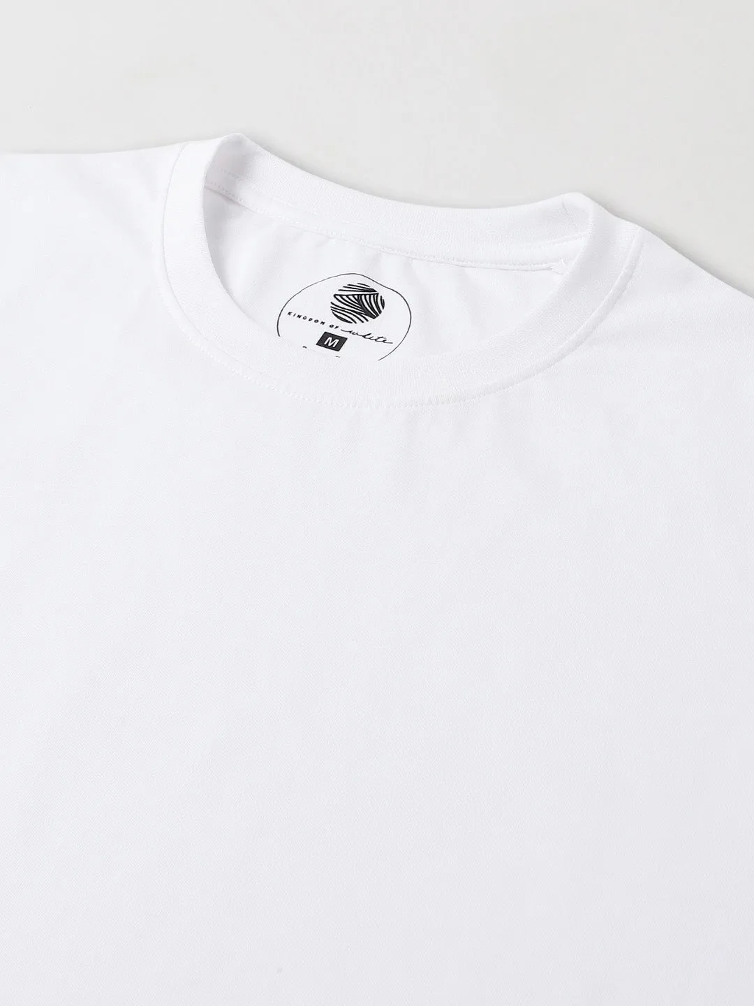 Essential Crew Neck White T-shirt - Daily (Pack of 3)