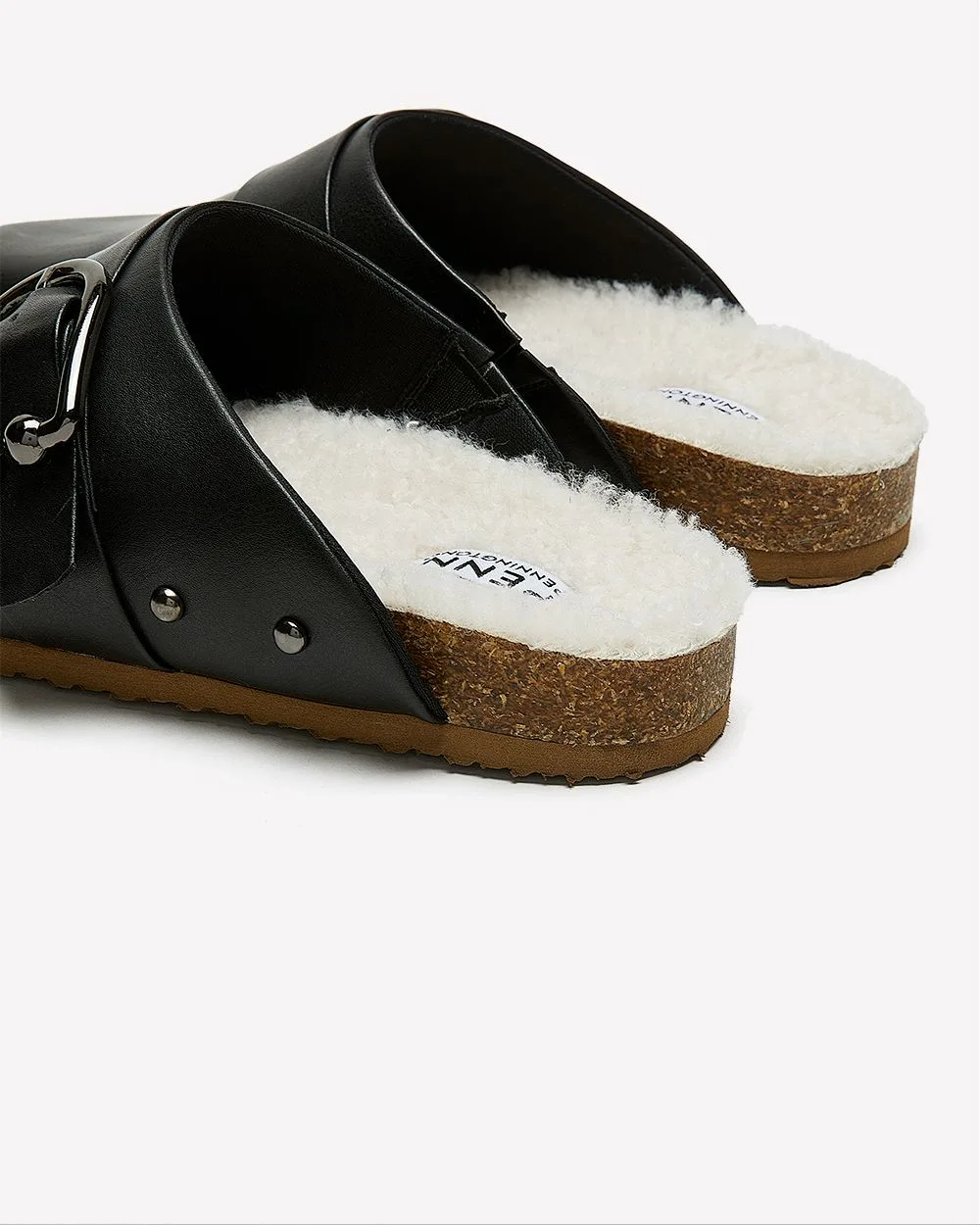 Extra Wide Width, Clog with Faux Shearling Lining