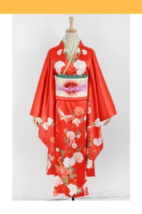 Fate Rin Kimono Cosplay Costume