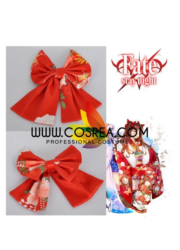 Fate Rin Kimono Cosplay Costume