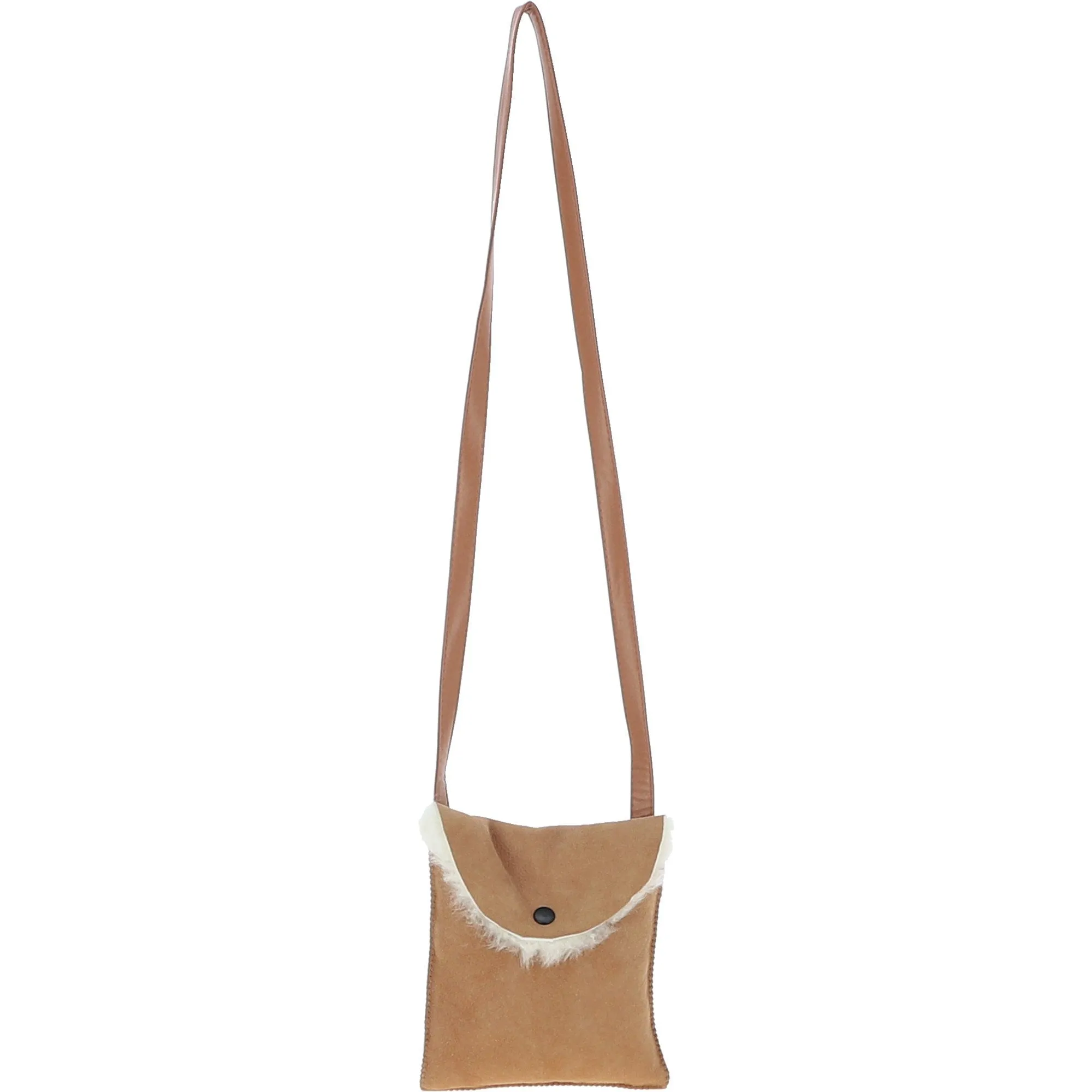 Fenland Sheepskin Travel Pouch Tan: FF-Daisy