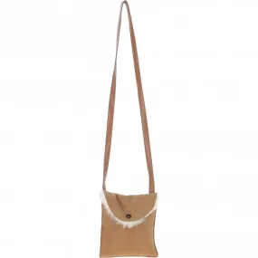 Fenland Sheepskin Travel Pouch Tan: FF-Daisy