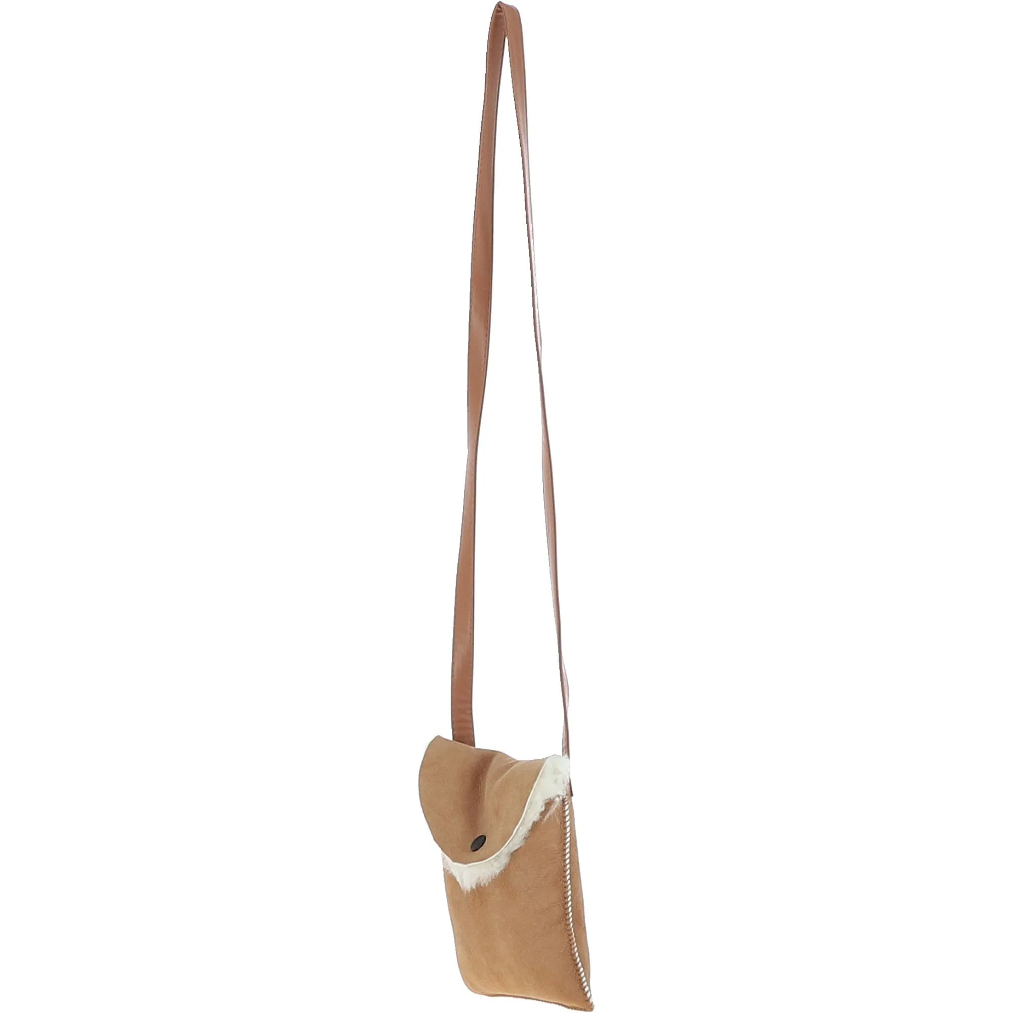 Fenland Sheepskin Travel Pouch Tan: FF-Daisy