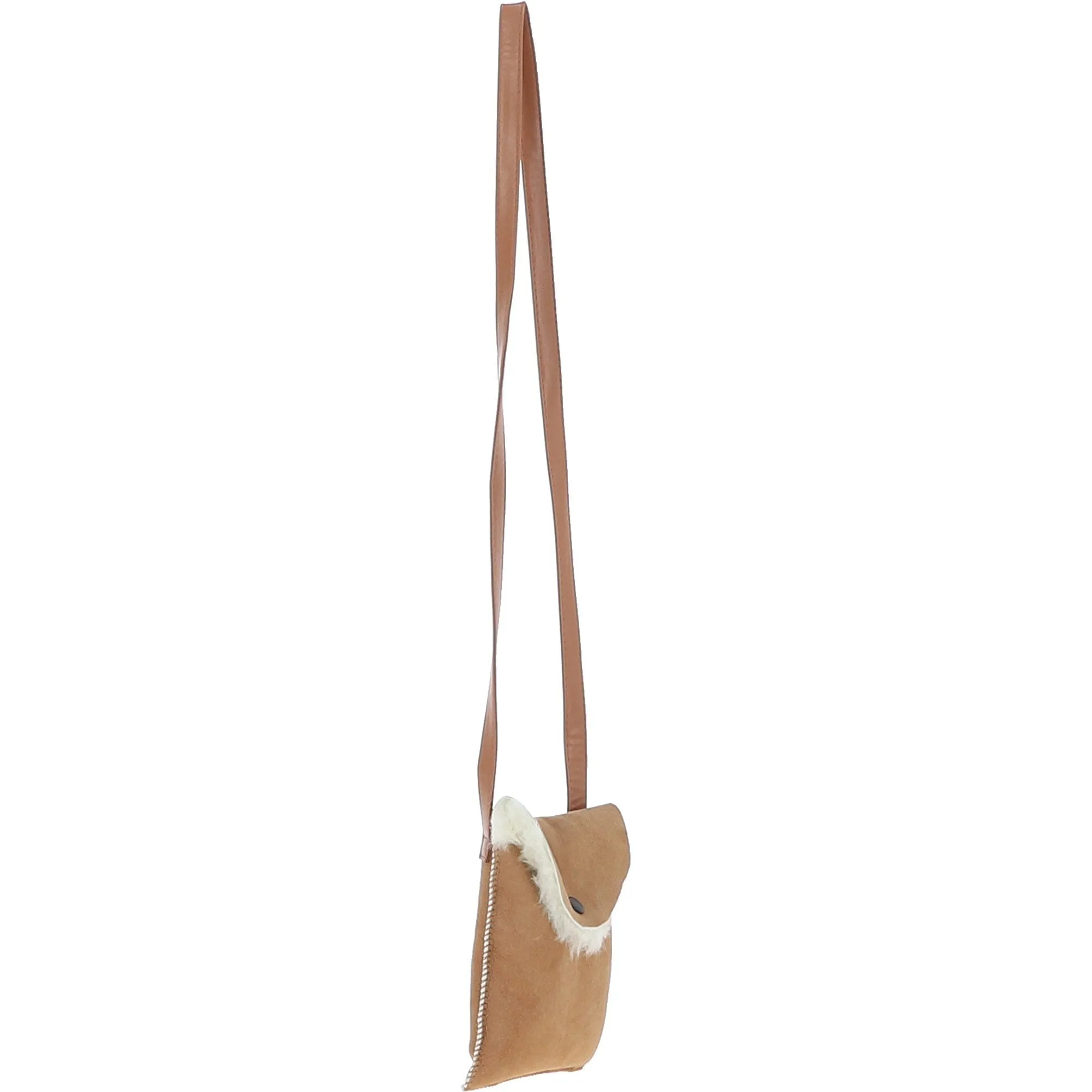 Fenland Sheepskin Travel Pouch Tan: FF-Daisy