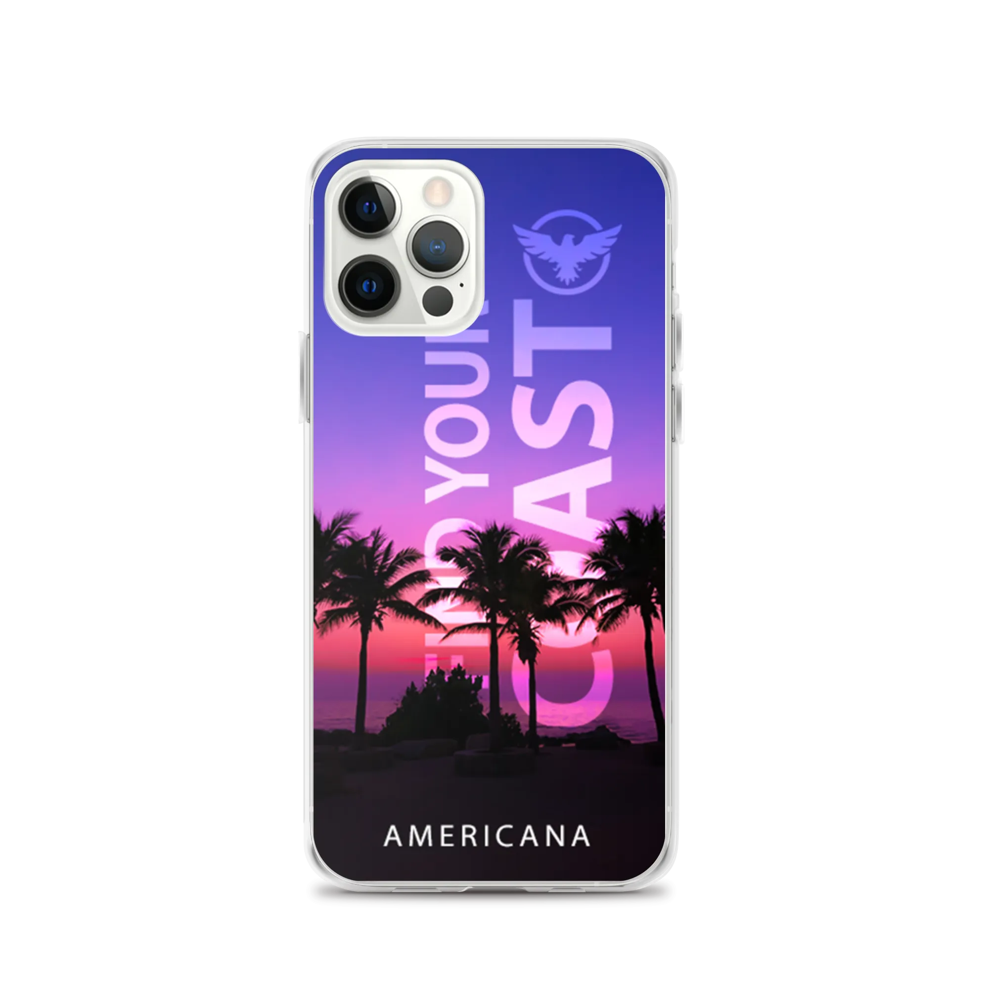 Find Your Coast Sunset iPhone Case