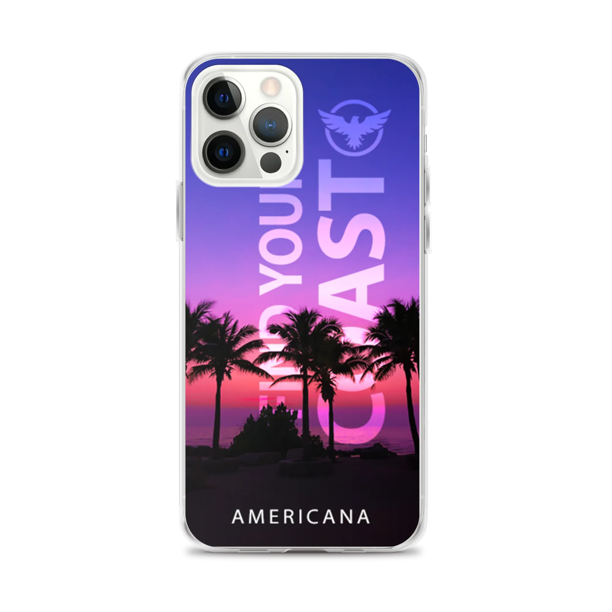 Find Your Coast Sunset iPhone Case