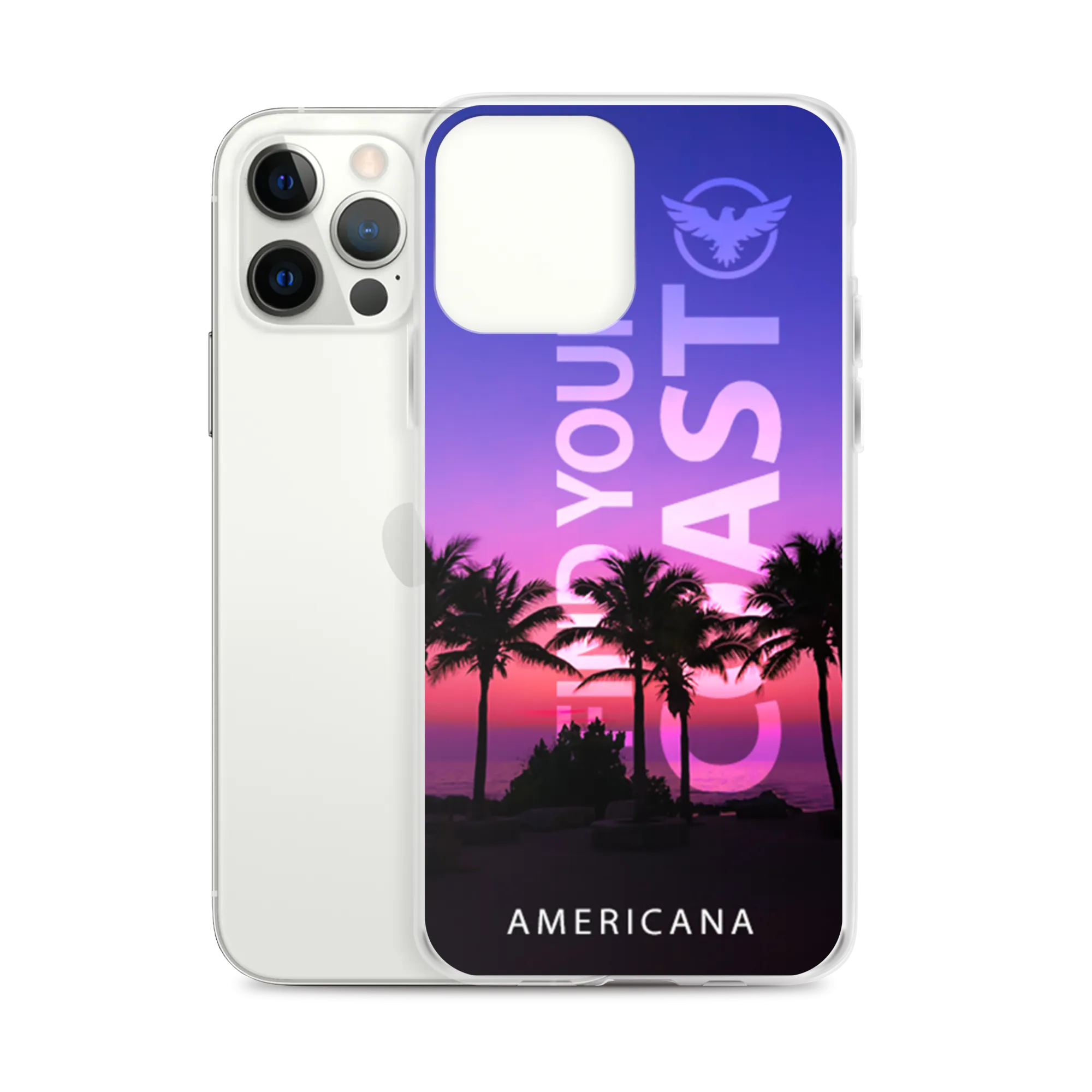 Find Your Coast Sunset iPhone Case