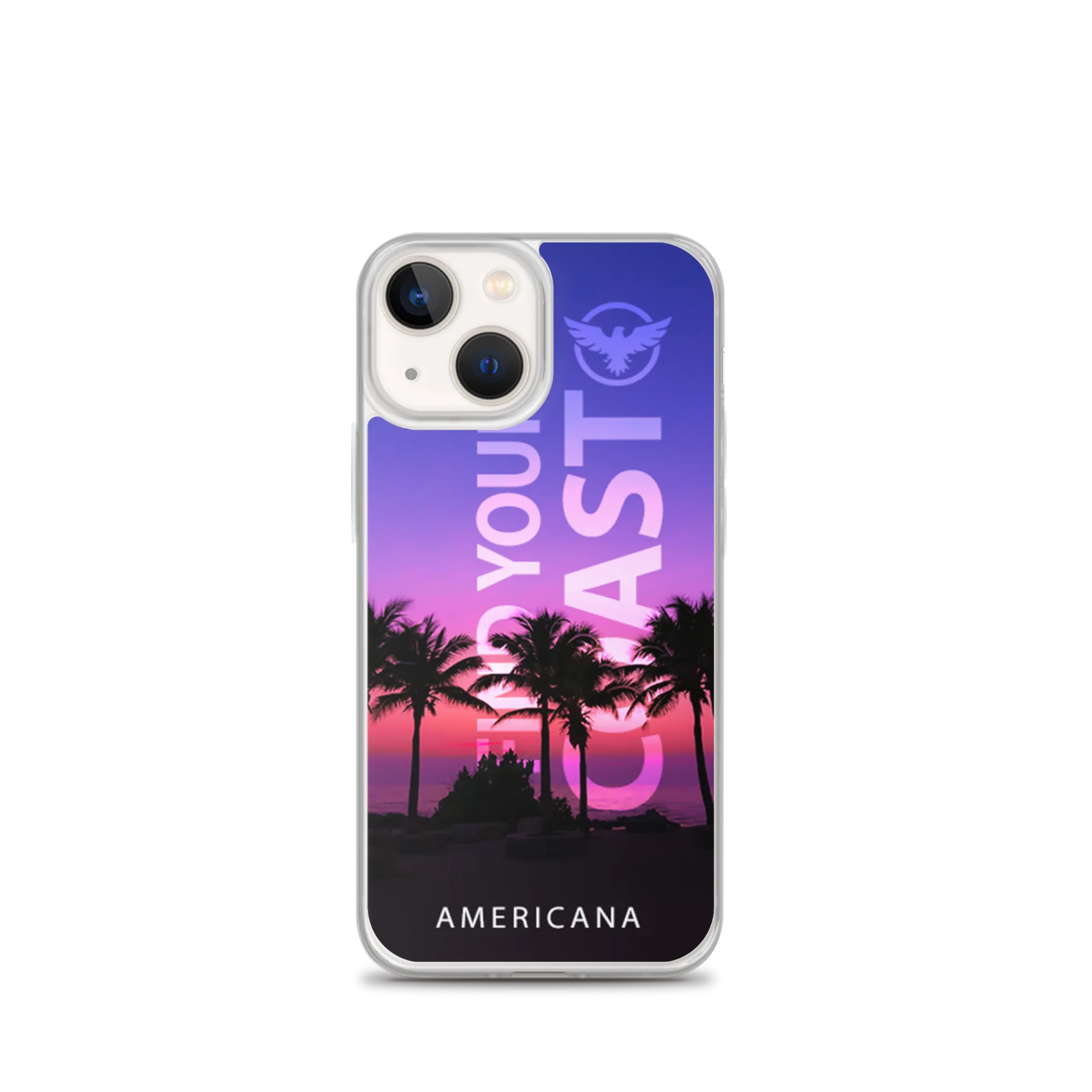 Find Your Coast Sunset iPhone Case