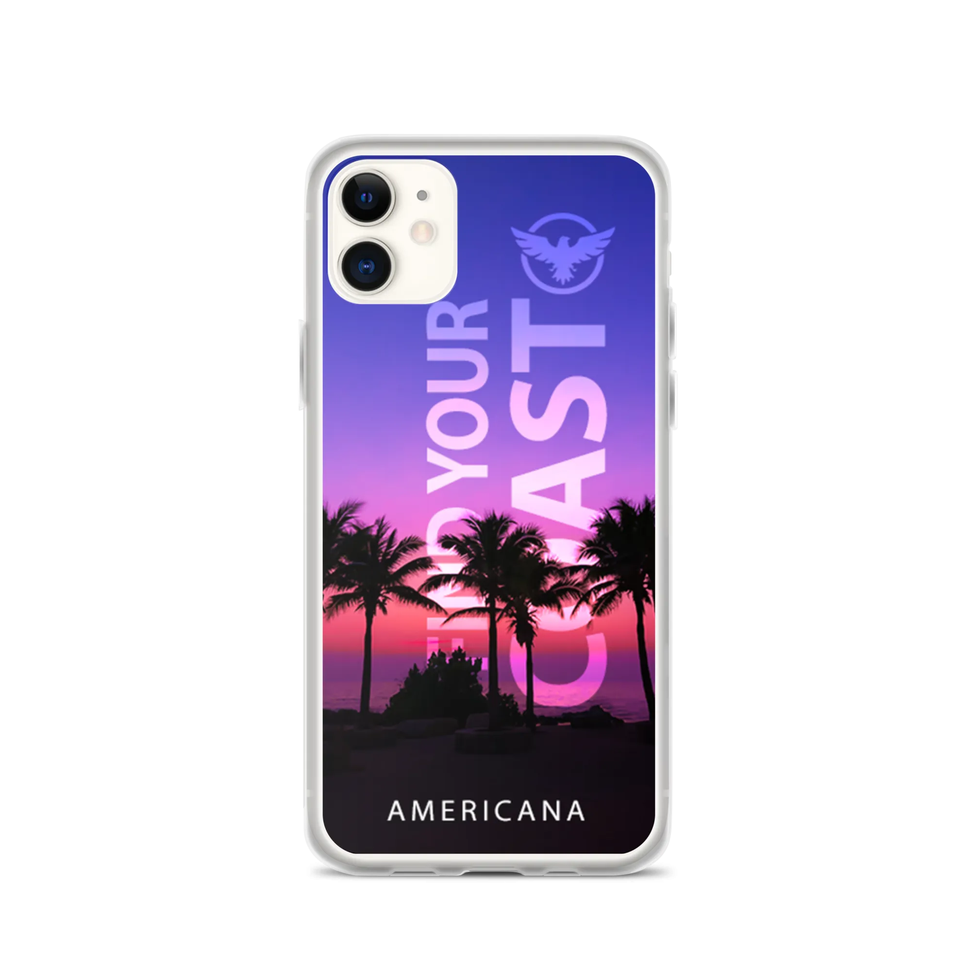 Find Your Coast Sunset iPhone Case