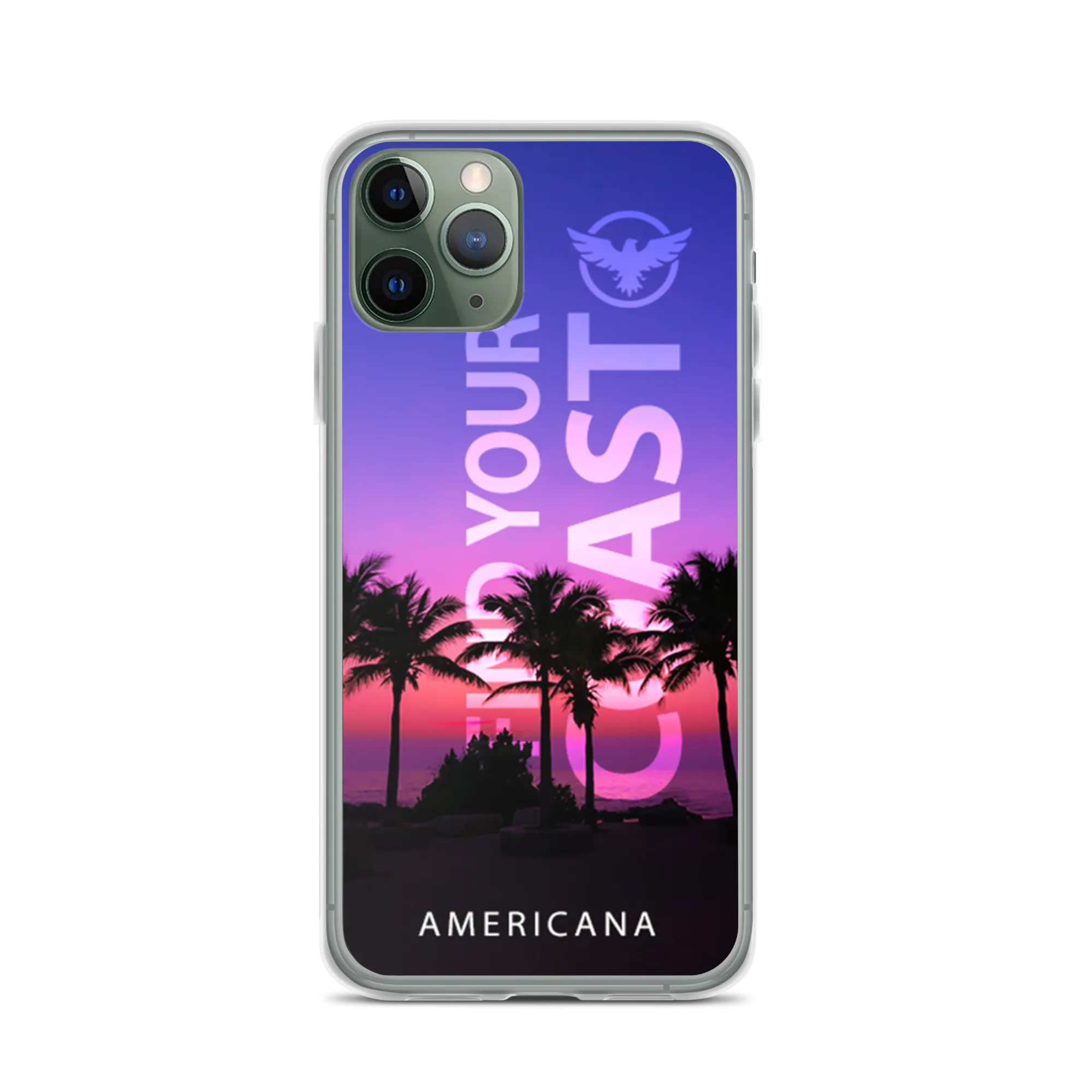 Find Your Coast Sunset iPhone Case