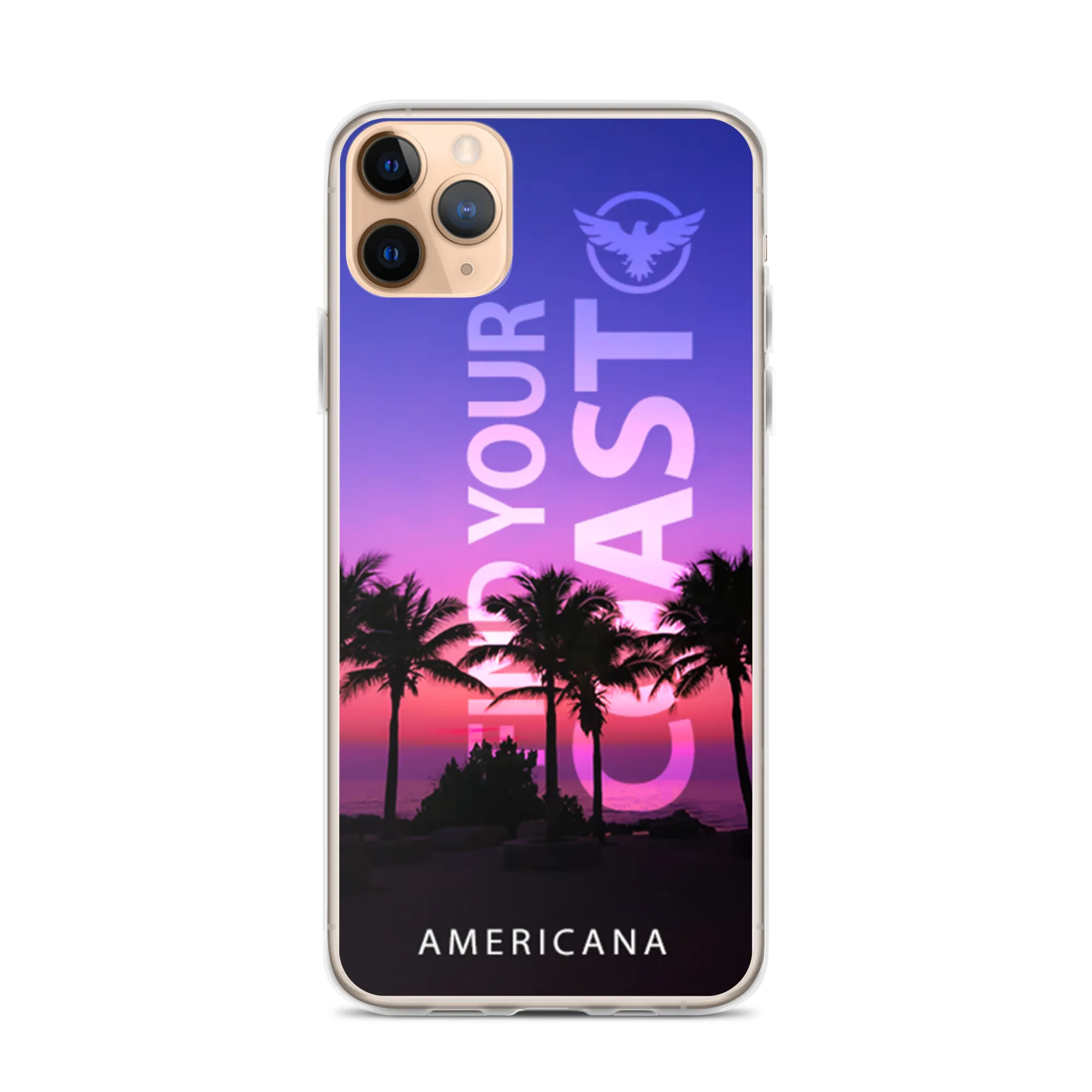 Find Your Coast Sunset iPhone Case