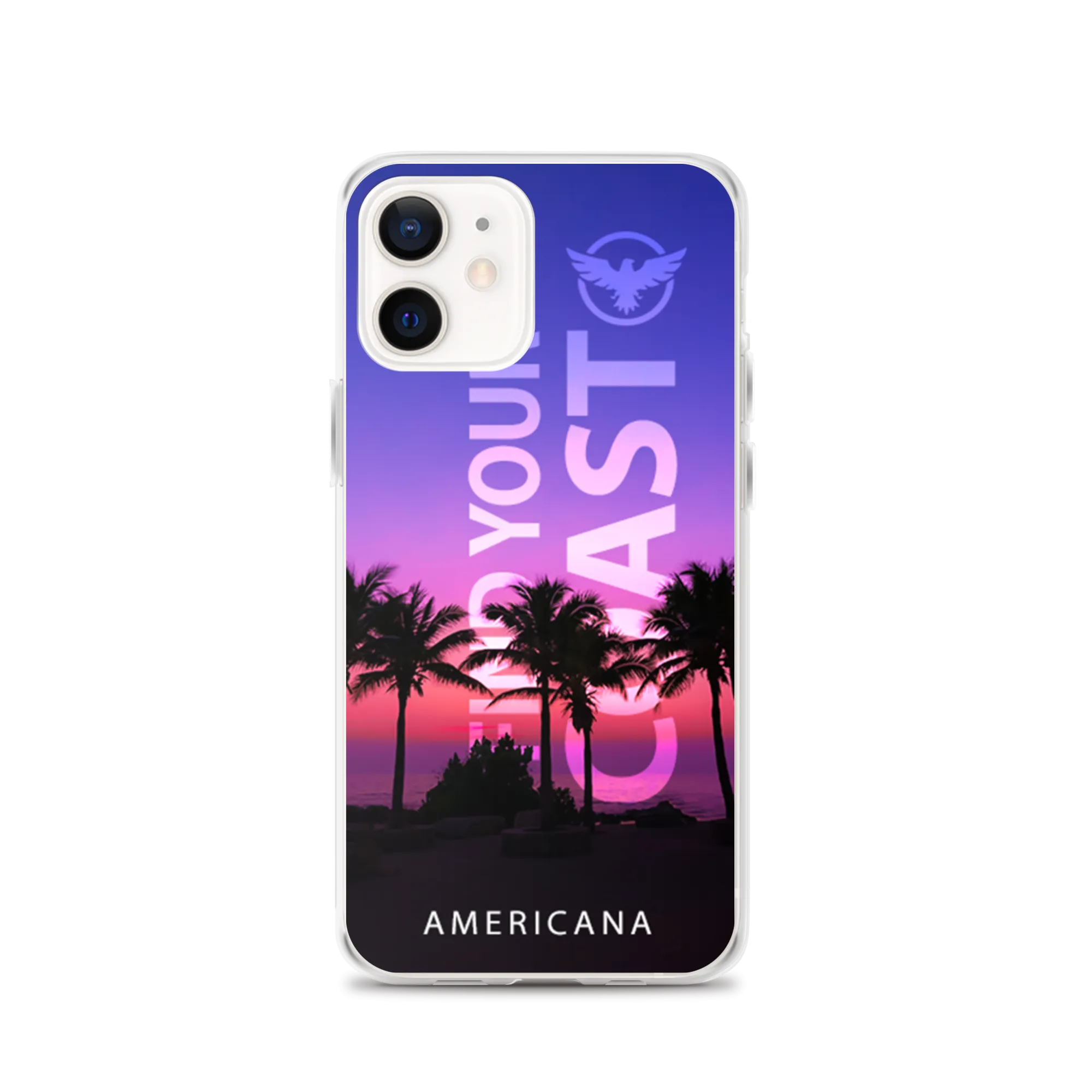 Find Your Coast Sunset iPhone Case