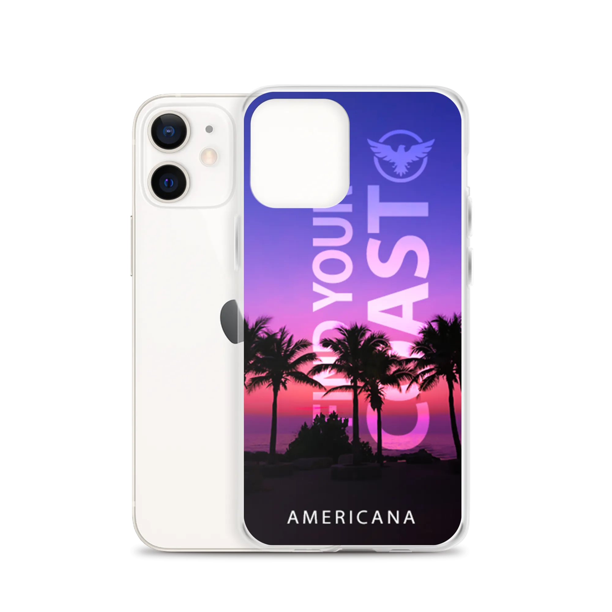 Find Your Coast Sunset iPhone Case