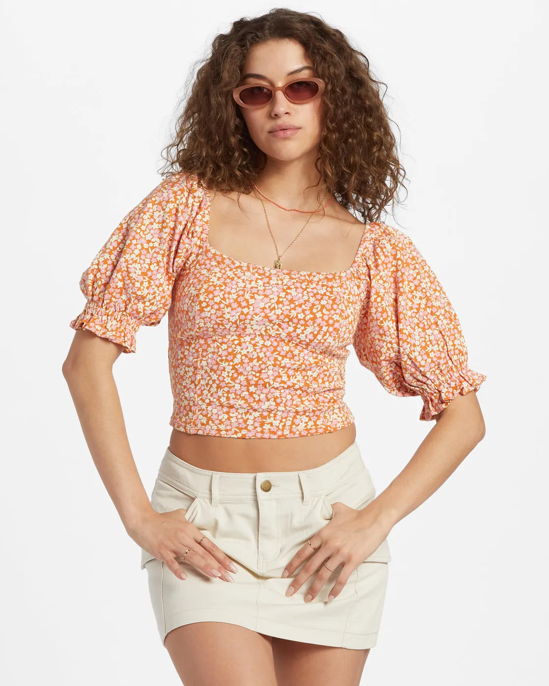 Flora Top - Light Sorbet