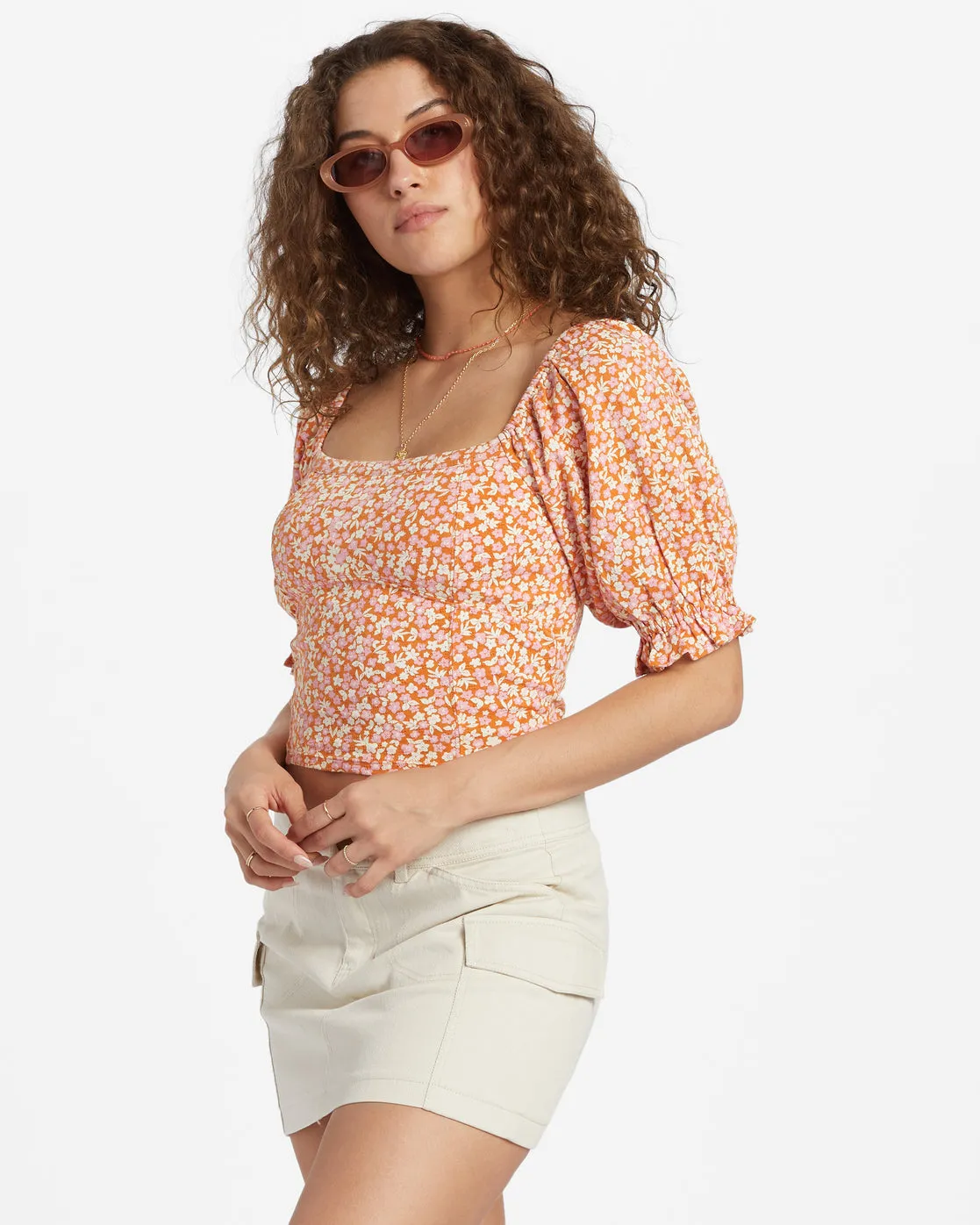 Flora Top - Light Sorbet