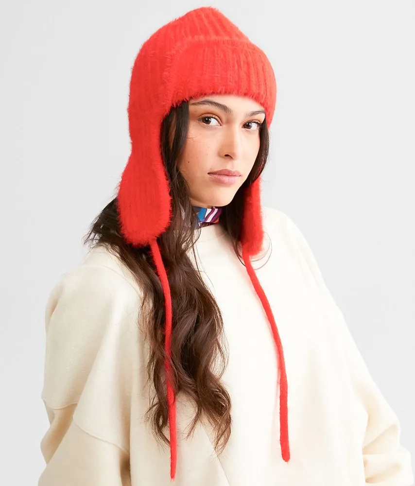 Free People Timber Fuzzy Trapper Hat