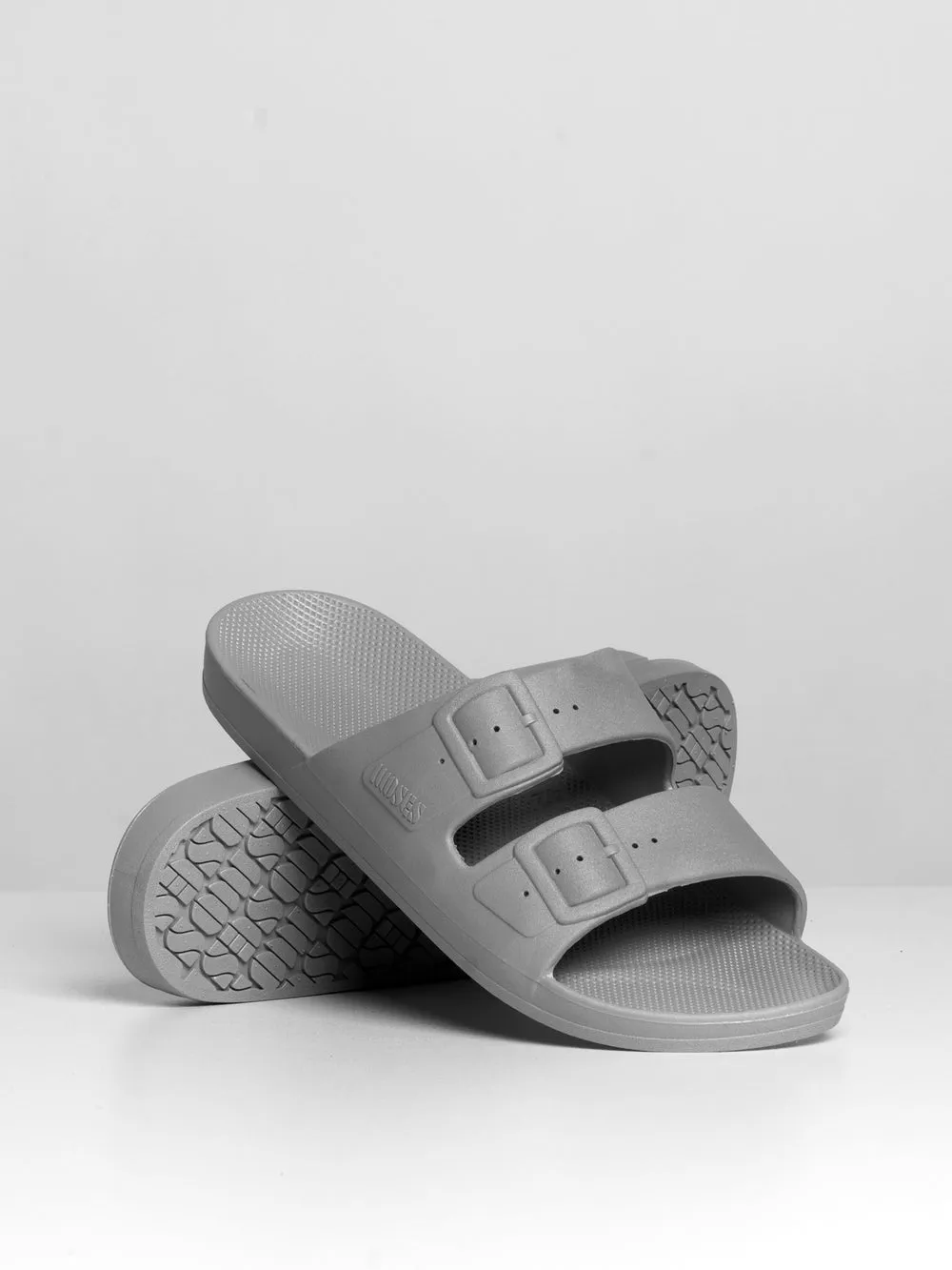 FREEDOM MOSES MENS FREEDOM MOSES FREEDOM GREY SANDAL - CLEARANCE