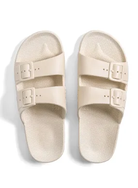 Freedom Moses Women's Slide Sandal - Stone - FINAL SALE