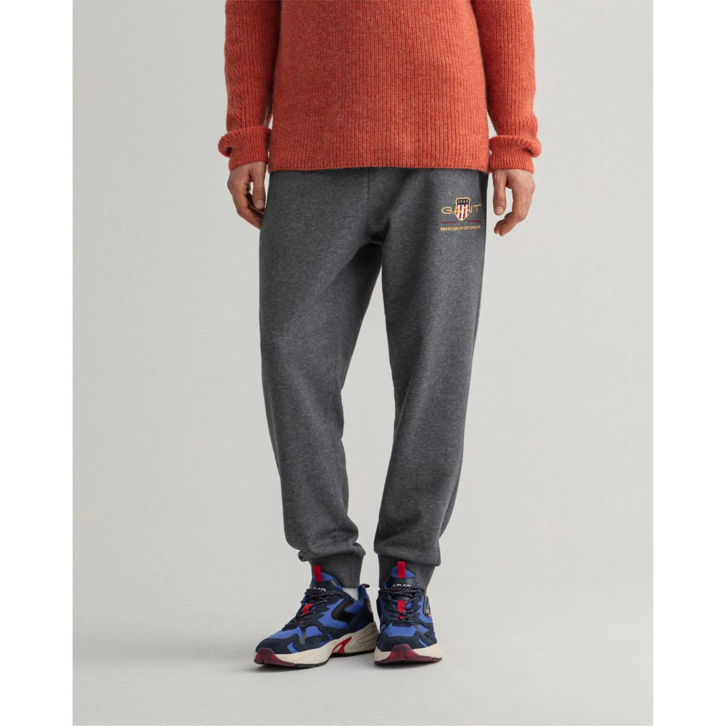 GANT Archive Shield Lounge Sweatpants 2049005 - Anthracit Melange