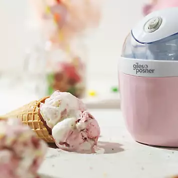 Giles & Posner 0.5L Ice Cream Maker - Sorbet Pink | Kaleidoscope