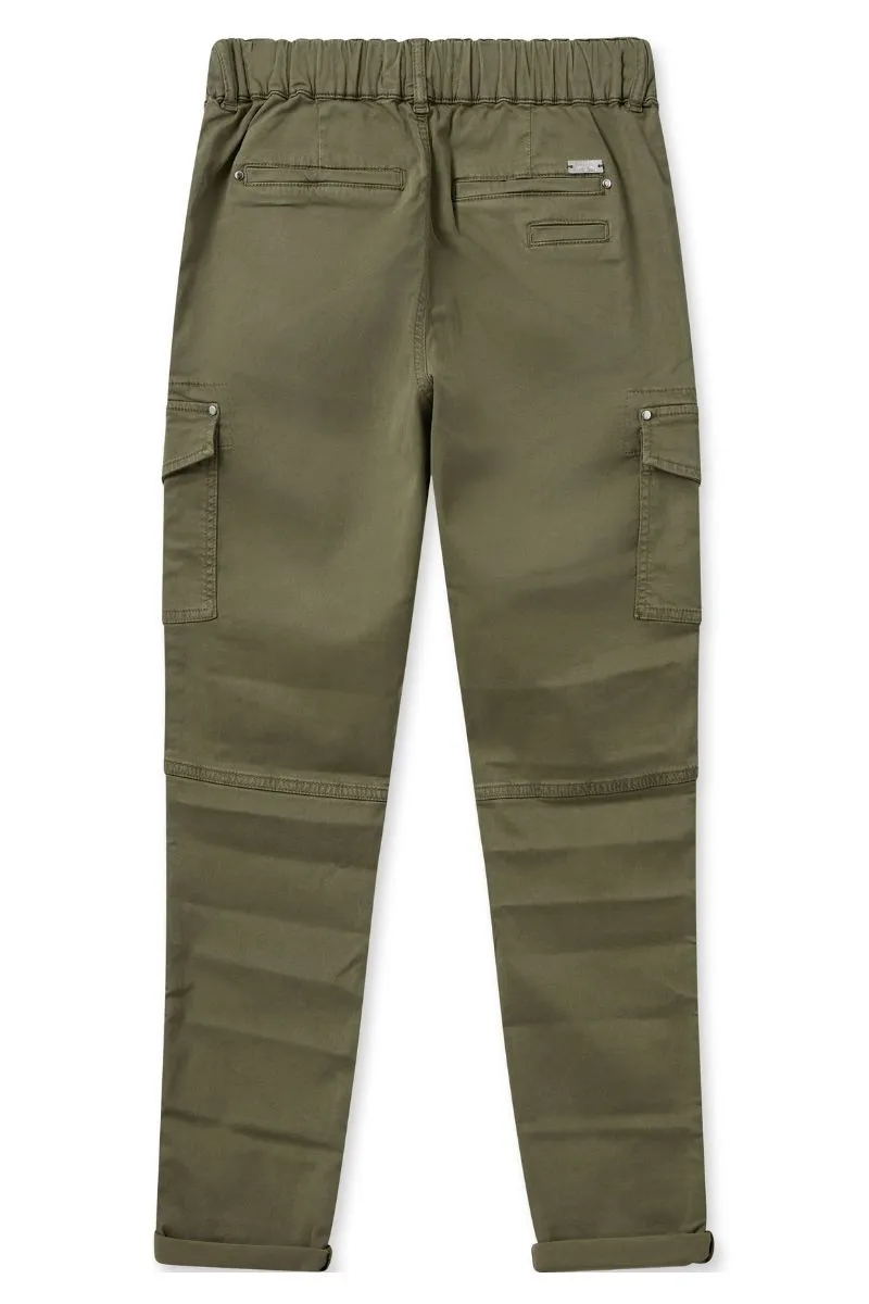 Gilles Timaf Pant | Burnt Olive | Bukser fra Mos Mosh