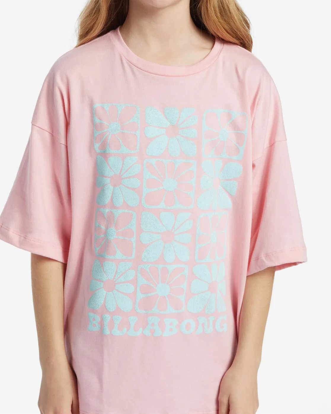 Girls Flower Power T-Shirt - Light Sorbet