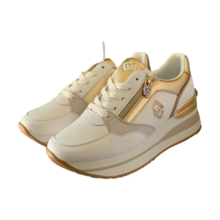 Gold & Gold GB836 Scarpe Donna Sneakers Bianco