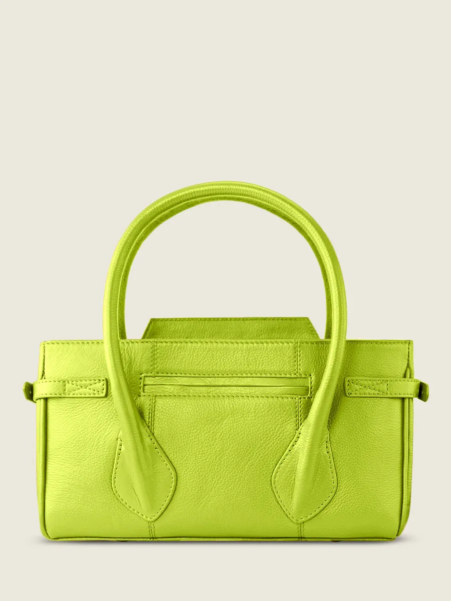 Green Leather Handbag for Women - Madeleine S Sorbet Apple | PAUL MARIUS