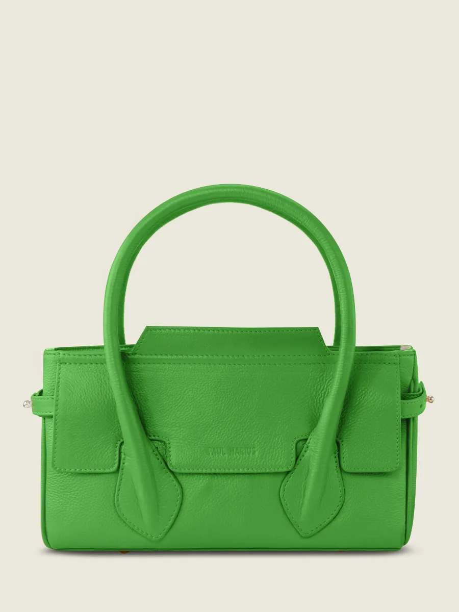 Green Leather Handbag for Women - Madeleine S Sorbet Kiwi | PAUL MARIUS