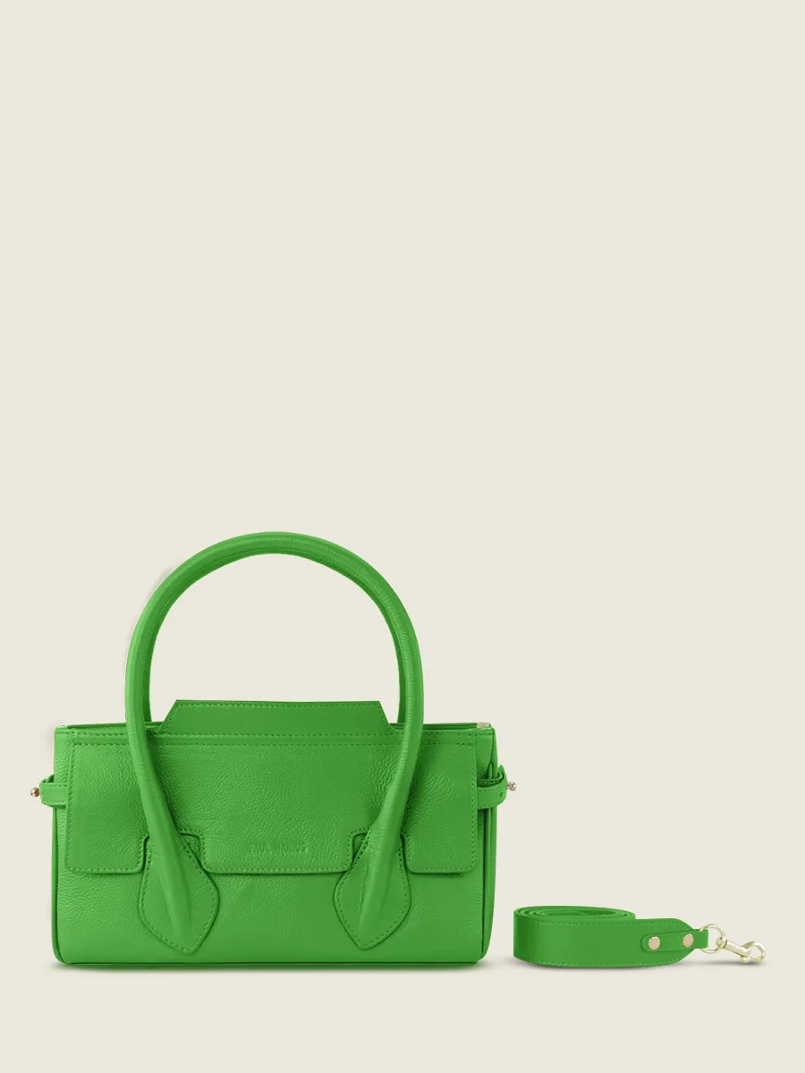 Green Leather Handbag for Women - Madeleine S Sorbet Kiwi | PAUL MARIUS