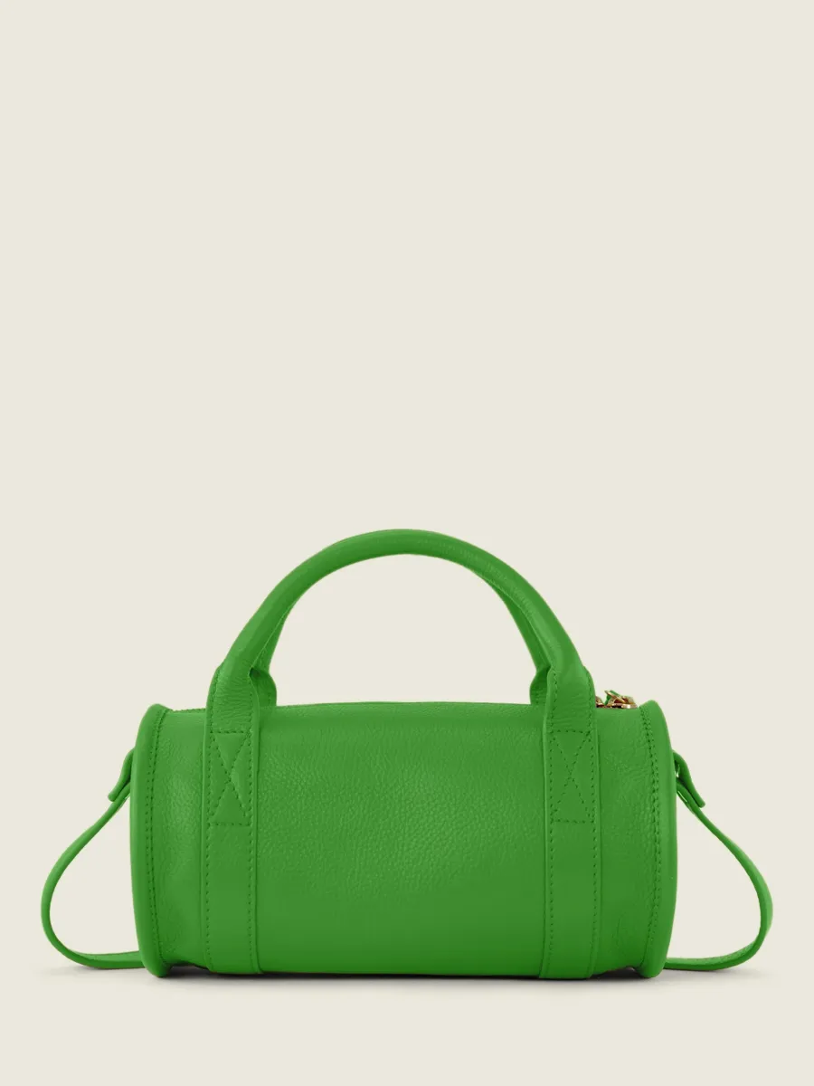 Green Leather Mini Handbag for Women - Charlie Sorbet Kiwi | PAUL MARIUS