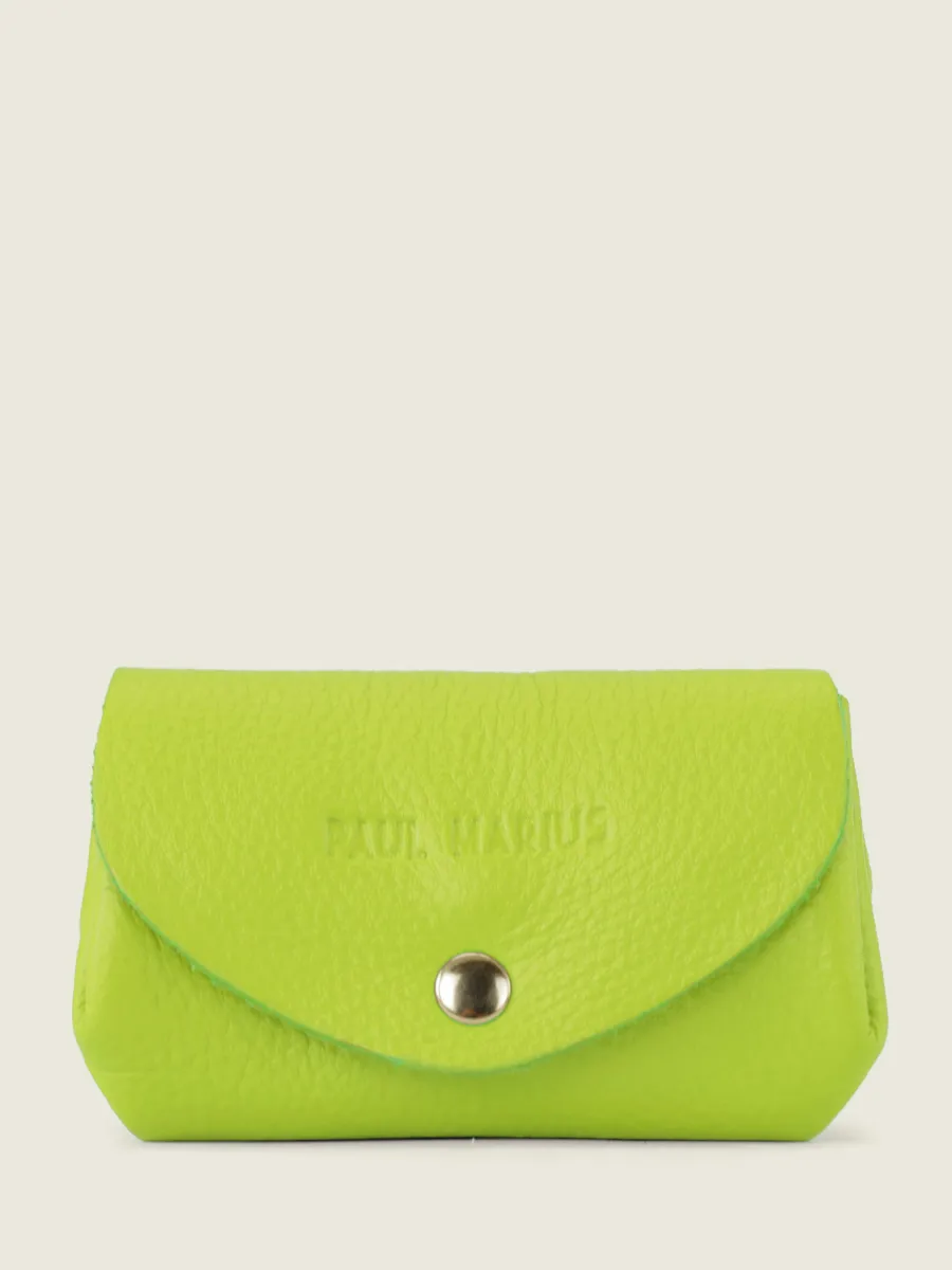 Green Leather Purse for Women - LeGustave Sorbet Apple | PAUL MARIUS