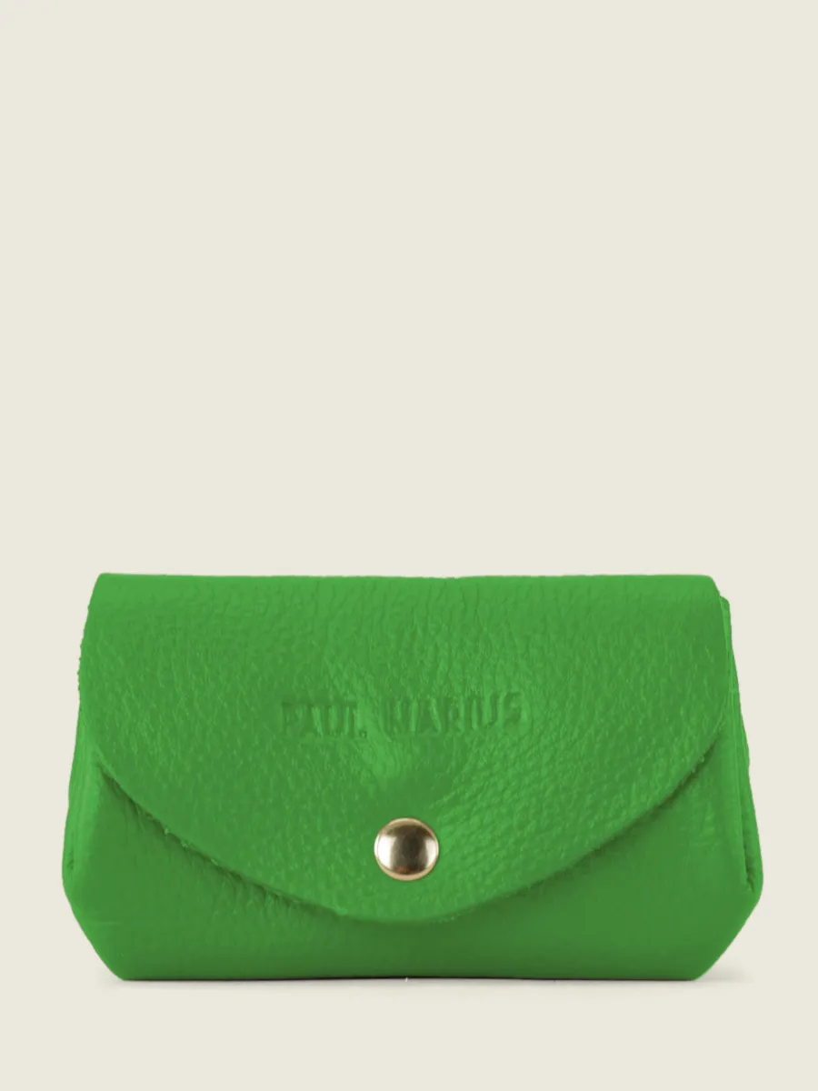 Green Leather Purse for Women - LeGustave Sorbet Kiwi | PAUL MARIUS