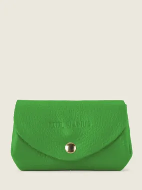 Green Leather Purse for Women - LeGustave Sorbet Kiwi | PAUL MARIUS