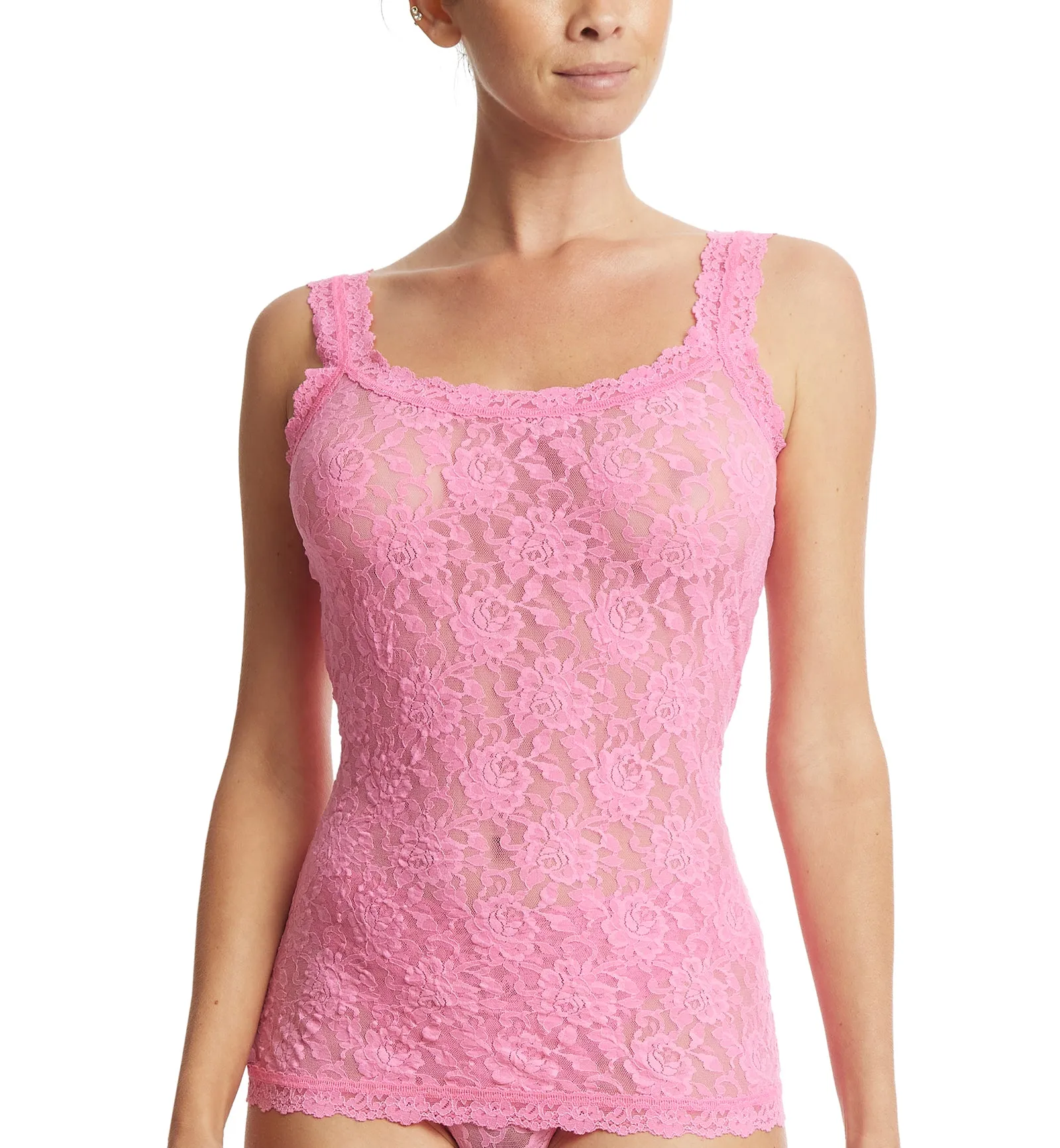 Hanky Panky Signature Lace Unlined Camisole (1390L) - Taffy