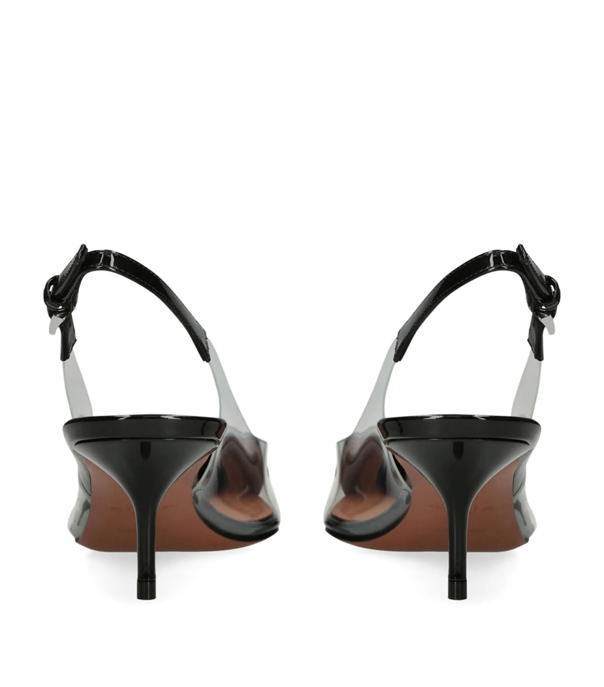 Heart 55 Slingback, Black