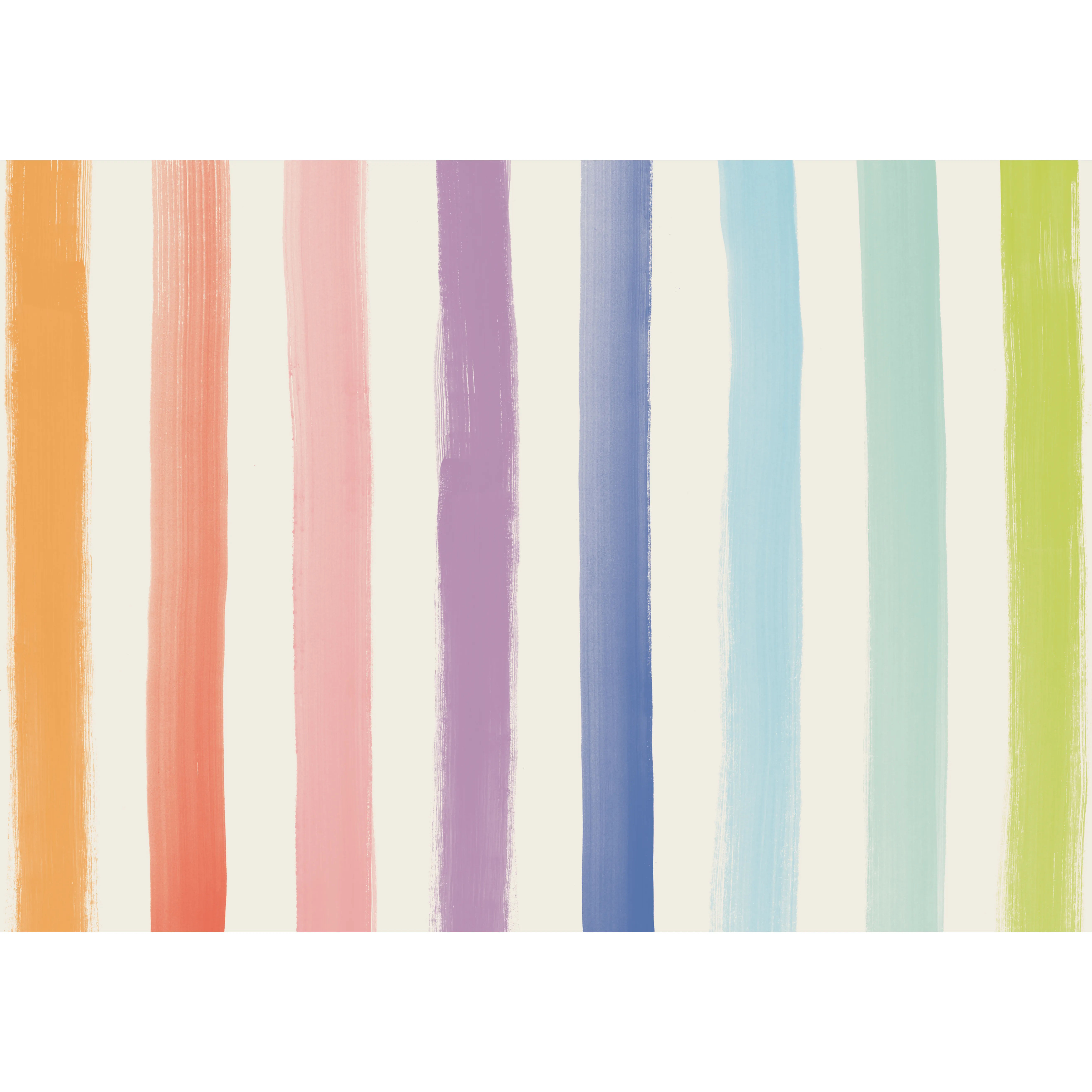 Hester & Cook Sorbet Painted Stripe Placemat, Set of 24