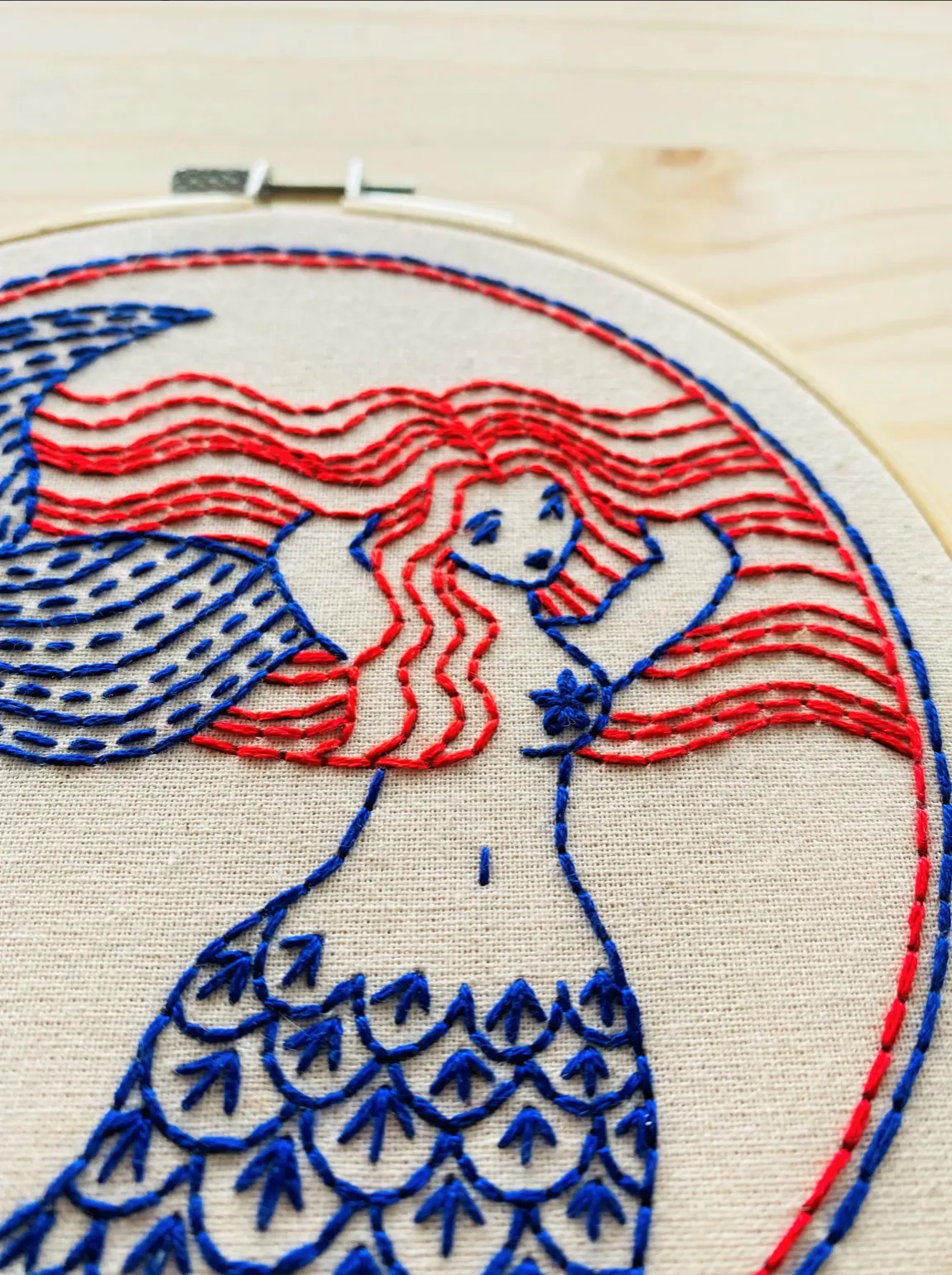 Hook Line & Tinker Embroidery Sets - Mermaid