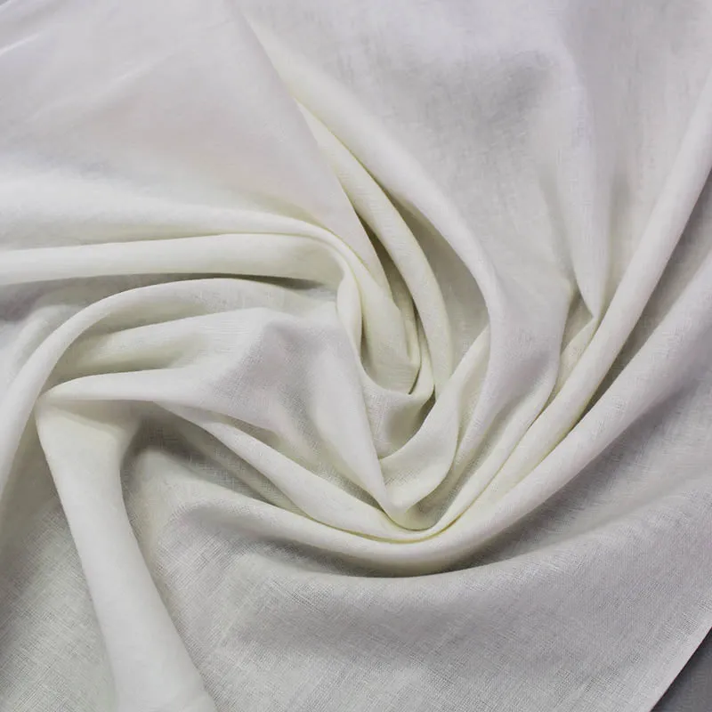 Indian Cotton Voile - Cream