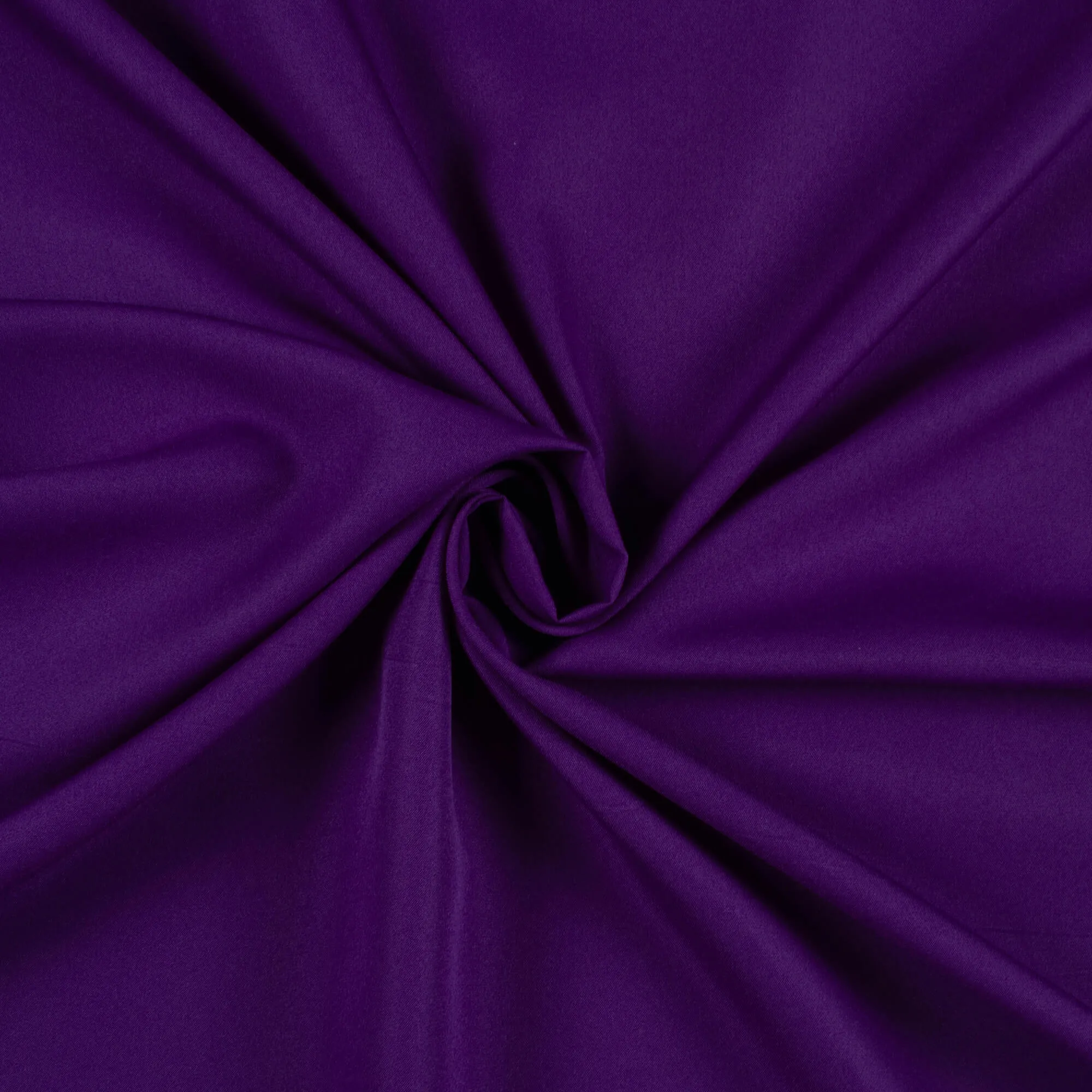 Indigo Purple Plain Lining Butter Crepe Fabric